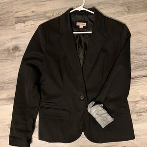 Black Merona women’s blazer size 12